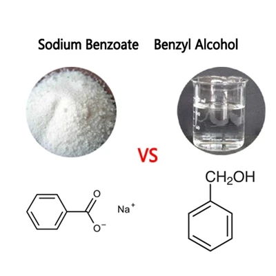 Czy alkohol benzylowy (CAS:100-51-6) to to samo co benzoesan sodu (CAS:532-32...